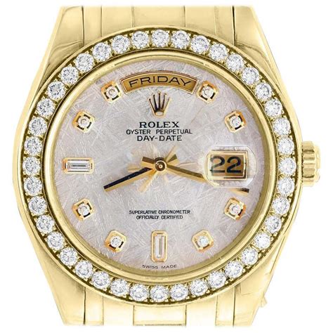 are gold rolex solid gold|18 karat gold Rolex watch.